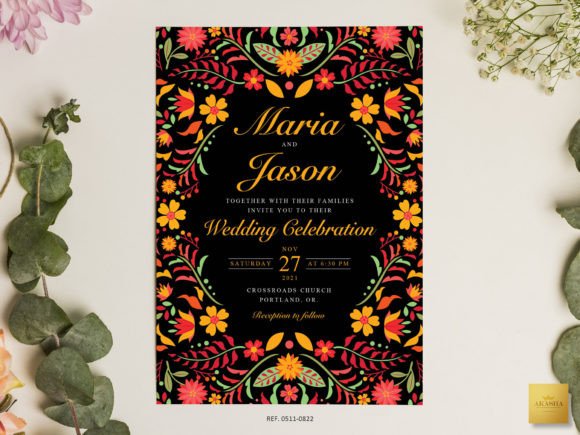 Download Mexican Wedding Invitation Template - Wedding invitation Collection